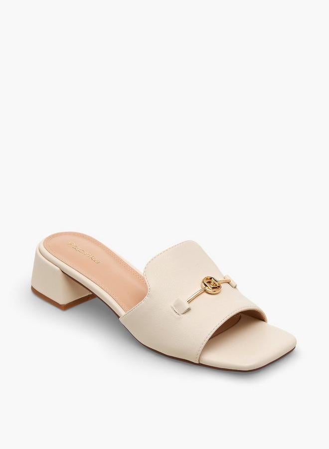 بابريكا صنادل بكعب عريض نسائية - Image 3